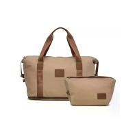 ราคา HQ LUGGAGE [ซื้อ 1 แถม 1] กระเป๋าสะพายข้าง รุ่น 169 (แถมฟรี กระเป๋ารุ่น 1690 1 ใบ) สีน้ำตาล Free Size (MKP2052422)