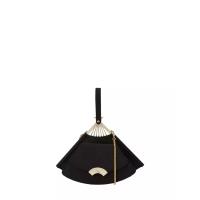 ราคา KARL LAGERFELD กระเป๋ารุ่น K/STUDIO FAN CLUTCH สี BLACK/GOLD One Size (MKP2035905)