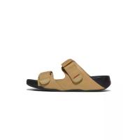 ราคา FitFlop™ รองเท้าแตะผู้ชาย GOGH MOC LEATHER สี BEIGE 12 UK (MKP2052307)