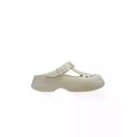 ราคา CROCS รองเท้าลำลองผู้ใหญ่ CLASSIC MARY JANE CLOG - LINEN M5/W7 US (GRMKPPR000152320)
