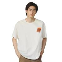 ราคา WRANGLER เสื้อยืดแขนสั้นผู้ชาย คอลเลคชั่น Casey Jones สีครีม XL (GRMKPPR000182951)