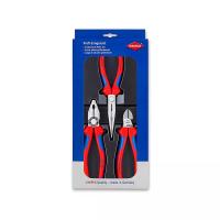 ราคา Knipex ชุดรวมคีม รุ่น 002011 สีน้ำเงิน, สีแดง (MKP0581312)