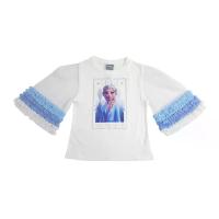 ราคา DISNEY FROZEN เสื้อยืดแขนสั้น เด็กหญิง ลิขสิทธิ์ห้าง 1F20F05 สีขาว 5 Years (GRMKPPR000090021)