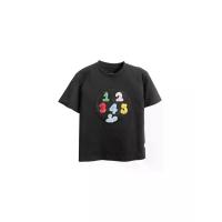 ราคา Good mood เสื้อยืดคอกลม แขนสั้น สีดำ + PATCHES ลายตัวเลข 6 ชิ้น สำหรับเด็ก 8-9 ปี 130 (MKP2055744)