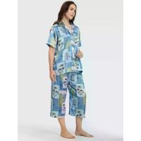 ราคา ELIZABETH ชุดนอนผู้หญิงเสื้อแขนสั้น ปกฮาวาย + กางเกงขา 5 ส่วน เอวยาวยืด หลากสี XS (GRCDS11824010022)