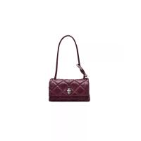 ราคา MARC JACOBS กระเป๋าสะพาย THE QUILTED MINI DUAL SHOULDER BAG สี DARK PLUM One Size (MKP2059205)
