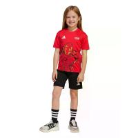 ราคา ADIDAS KIDS ชุดเซ็ตเด็กเล็กยูนิเซ็กส์ เสื้อยืด + กางเกงขาสั้น Marvel Iron Man สีแดง 104 UK (GRCDS54525050501)