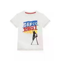 ราคา GUESS เสื้อยืดเด็กผู้ชาย อายุ 3-6 ปี - สีขาว 6 EU (GRMKPPR000157916)