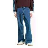 ราคา ADIDAS กางเกงจ็อกเกอร์ผู้ชาย ขายาวผ้าเดนิม Adicolor Firebird รุ่น JC6234 สี Medium Blue Denim 33 UK (CDS23482845)