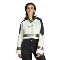 ราคา ADIDAS เสื้อสเวตเตอร์ผู้หญิง Blocking Crewneck รุ่น JX7597 สี Off White / Black A/XS (CDS23482647)
