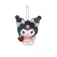 ราคา SANRIO พวงกุญแจตุ๊กตา 50th Strawberry Newspaper Anniversary Kuromi หลากสี (CDS23578975)