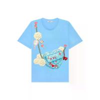 ราคา iCONiC เสื้อยืดผู้หญิง รุ่น COCO สีฟ้า L (MKP2056277)