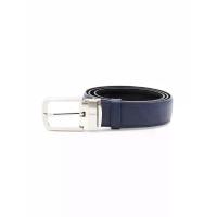 ราคา La Franche เข็มขัดผู้ชายหนังวัวแท้ลาย Saffiano สีน้ำเงิน 27 In (MKP1905294)