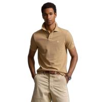 ราคา POLO RALPH LAUREN เสื้อโปโลผู้ชาย-Custom Slim Fit Mesh Polo Shirt รุ่น MNPOKNI1N822481-สีเบจ XS (MKP1878291)