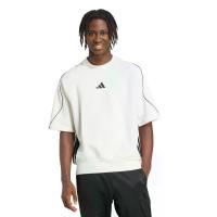 ราคา ADIDAS เสื้อสเวตเชิ้ตผู้ชาย แขนสั้น Stadium CRW รุ่น JX5636 สี Off White / Black A/XL (CDS23487581)