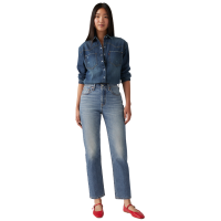 ราคา LEVI'S กางเกงยีนส์ผู้หญิง Women's 501 Original Cropped Jeans Dark Blue 25 In (GRMKPPR000157324)