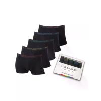 ราคา GUY LAROCHE INNERWEAR กางเกงในชายทรงTrunks แพ็ค 5 ตัว JUU4503R5 - สีดำ L (MKP2037859)