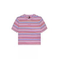 ราคา Tommy Jeans เสื้อยืดผู้หญิง สีชมพู ทรง Regular M (MKP2010177)