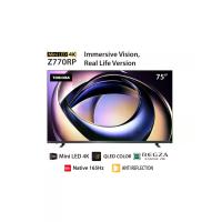 ราคา TOSHIBA ทีวี 75Z770RP สมาร์ททีวี 75 นิ้ว 4K VIDAA UHD Mini LED รุ่น 75Z770RP ปี 2025 (MKP2055994)