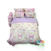 ราคา JESSICA BEDDING ชุดผ้าปูที่นอน 6 ฟุต 6 ชิ้น (คิงไซซ์) รุ่น Micro Digital Print ลายคุโรมิ ลิขสิทธิ์ SANRIO แท้ JP014 สีม่วงอ่อน (MKP1906810)