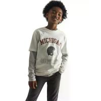 ราคา SFERA KIDS เสื้อยืดเด็กโตผู้ชาย แขนสั้น Basic Font Print สีขาว 6 EU (CDS23770416)