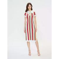 ราคา ASV (AW23) เดรสผู้หญิง ทรงเข้ารูป ผ่าด้านข้าง ผ้านิตทอลายทาง หลากสี M (GRMKPPR000115441)