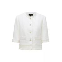 ราคา G2000 เสื้อแจ็คเก็ตสำหรับผู้หญิง Easy Fit สีขาวนวล S (GRMKPPR000186098)