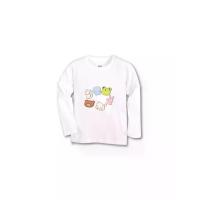 ราคา Good mood เสื้อยืดคอกลมแขนยาวถอดแขน สีขาว + PATCHES ลายสัตว์ 6 ชิ้น สำหรับเด็ก 6-7 ปี 120 (MKP2055699)
