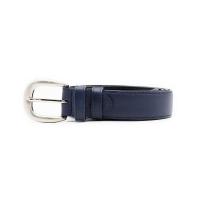 ราคา La Franche ชุดเข็มขัดหนังวัวแท้ ลาย Saffiano รุ่น 2W0053 สีน้ำเงิน 33 (MKP1381987)