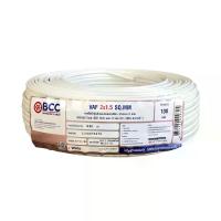 ราคา Bcc สายไฟ BCC รุ่น VAF 2x1.5 SQ.MM. ขนาด 100 เมตร. สีขาว (MKP1114778)