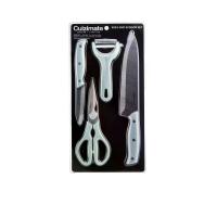 ราคา CUIZIMATE ชุดเซ็ตมีดและกรรไกร 4 ชิ้น สีมิ้นท์ (CDS14109607)