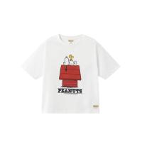 ราคา GIORDANO เสื้อยืดแขนสั้นเด็ก Unisex Comfort Sorana Printed Tee (Snoopy) สีขาว Snow White 110 (MKP2032074)