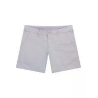 ราคา GIORDANO กางเกงขาสั้นผู้หญิง Slim Twill Pocket Shorts (180° Elastic Waist) สีเทา Dolphin Grey 26 EU (MKP2051026)