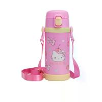 ราคา SANRIO กระติกน้ำสุญญากาศ Stainless Steel Cherry ความจุ 350 มล. Hello Kitty สีชมพู (CDS17473415)
