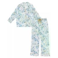 ราคา SABINA เซ็ตชุดนอน เสื้อแขนสั้น กางเกงขายาว - สีฟ้า L-XL (MKP2059287)