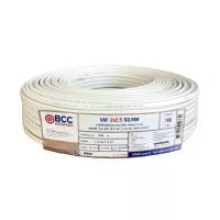 ราคา Bcc สายไฟ BCC รุ่น VAF 2x2.5 SQ.MM. ขนาด 100 ม. สีขาว (MKP1114749)