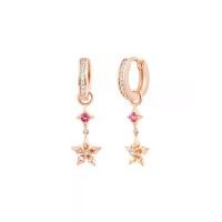 ราคา PRIMA ต่างหูห่วงผู้หญิงประดับอัญมณี Pink Tourmaline PRIMA x OPAL ตัวเรือน 9K สี Rose gold The love that lasts Collection 993E0040-01 (Pre-Order 45 Days) (MKP2056460)