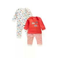 ราคา MOTHERCARE ชุดนอนเด็กเล็กยูนิเซ็กส์ เสื้อแขนยาว + กางเกงขายาว Cars Baby Pyjamas GF005 แพ็ค 2 ชิ้น 6-9 Month (CDS21269837)