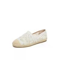 ราคา STACCATO รองเท้าส้นแบนผู้หญิง เอสปาดริล ผ้าลูกไม้โลโก้ลูกปัด 35 EU (CDS23697249)