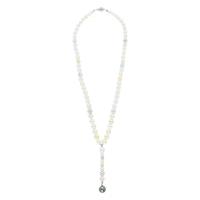 ราคา PEARL BIJOU สร้อยคอมุกญี่ปุ่นทรงกลม สีมัลติ ส่วนปลายประดับด้วยมุก SouthSea สีดำ (MKP2056350)