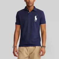ราคา POLO RALPH LAUREN เสื้อโปโล Polo Ralph Lauren Custom Slim Fit Mesh Polo สีน้ำเงิน S (MKP2020943)