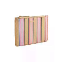 ราคา CATH KIDSTON กระเป๋าผู้หญิง Charm Zip Purse ลาย Cath Stripe สี Pink One Size (MKP2059962)