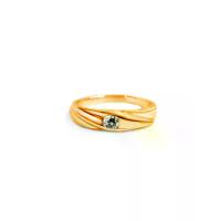 ราคา FINEJEWELTHAI แหวนผู้ชาย เงินแท้ ฝังเพชรแท้ เบลเยี่ยมคัท น้ำ 98 สีพิ้งค์โกลด์ 56 (MKP2060780)