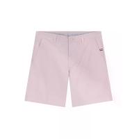 ราคา GIORDANO กางเกงขาสั้นผู้ชาย Slim Taper Shorts (180° Elastic Waist) สีชมพู Burnished Lilac 32 EU (GRMKPPR000165851)