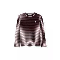 ราคา BEVERLY HILLS POLO CLUB เสื้อยืดคอกลมผู้หญิงลายริ้ว แขนยาว สีแดง XL (GRMKPPR000178563)