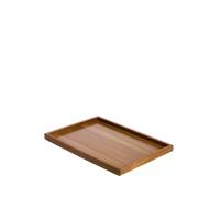 ราคา CENTRAL HOME ถาดไม้ Acacia ทรงแบน ขนาด 35x25x2 ซม. สีน้ำตาลอ่อน (CDS14266812)
