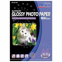 ราคา HI-JET HI-JET กระดาษกลอสซี่อิงค์เจ็ท A4 180 แกรม รุ่น NP184-100 แพ็ค 100 แผ่น (MKP2004135)