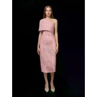 ราคา ASAVA (AW23) เดรสผู้หญิง ไหล่เดียว แขนเคป ทรงตรง สีชมพู S (GRMKPPR000116181)