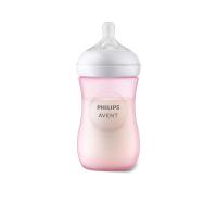 ราคา PHILIPS AVENT ขวดนมพร้อมจุก Natural Response ขนาด 9 ออนซ์ สีชมพู รุ่น SCY903/11 9 oz (CDS99551889)