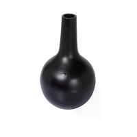 ราคา CENTRAL HOME ของตกแต่งบ้าน แจกันคอเว้า ทรงสูง อลูมิเนียม ขนาด 15.24 x 25.4 ซม. สีดำ (CDS19262314)